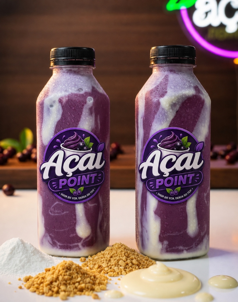 2 Açaí Batido 500ml