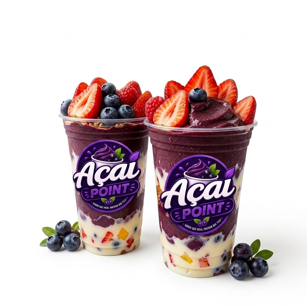 2 Copos Açaí 300ml